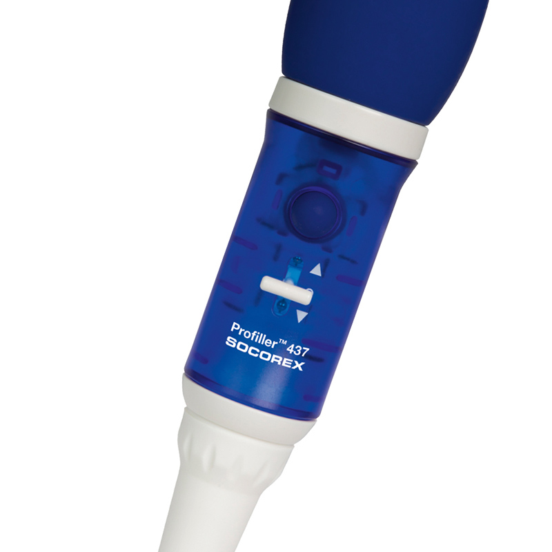 Produktbild von ONiLAB Pipettenpumpe 2ml – Manuelle Pipettierhilfe Blau Für Glas- & Kunststoffpipetten, Einfach Bedienbar Mit Daumenrad